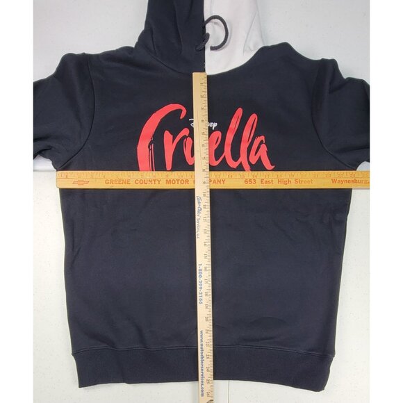 Disney Cruella Movie Promo Hoodie Size XL Sweatshirt Rare - Picture 10 of 10